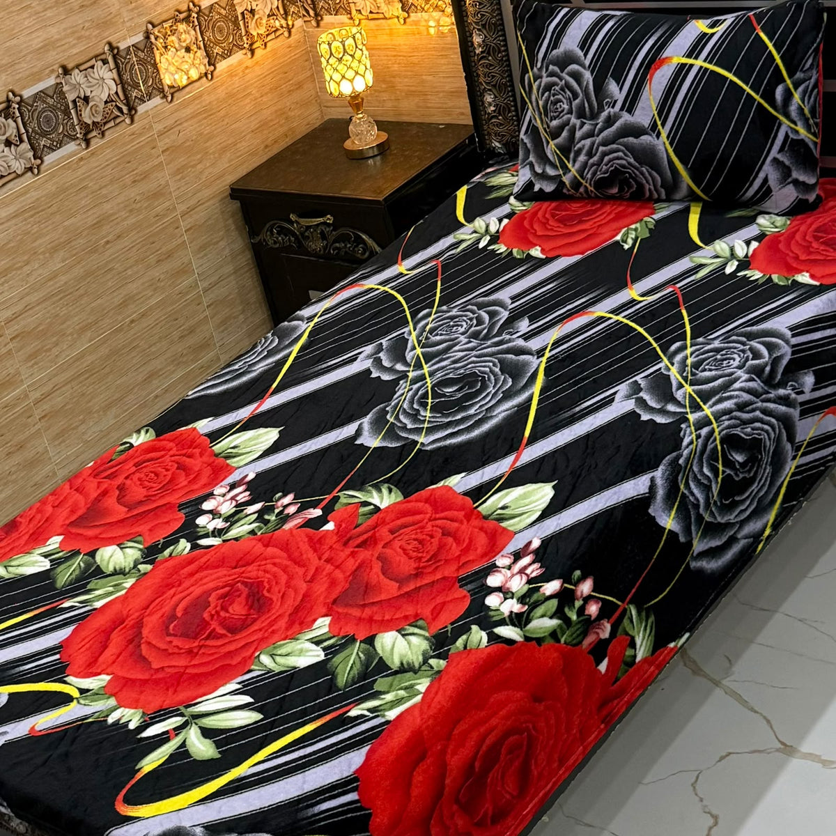 Premium Fleece Bedsheet Pair β Winter Collection