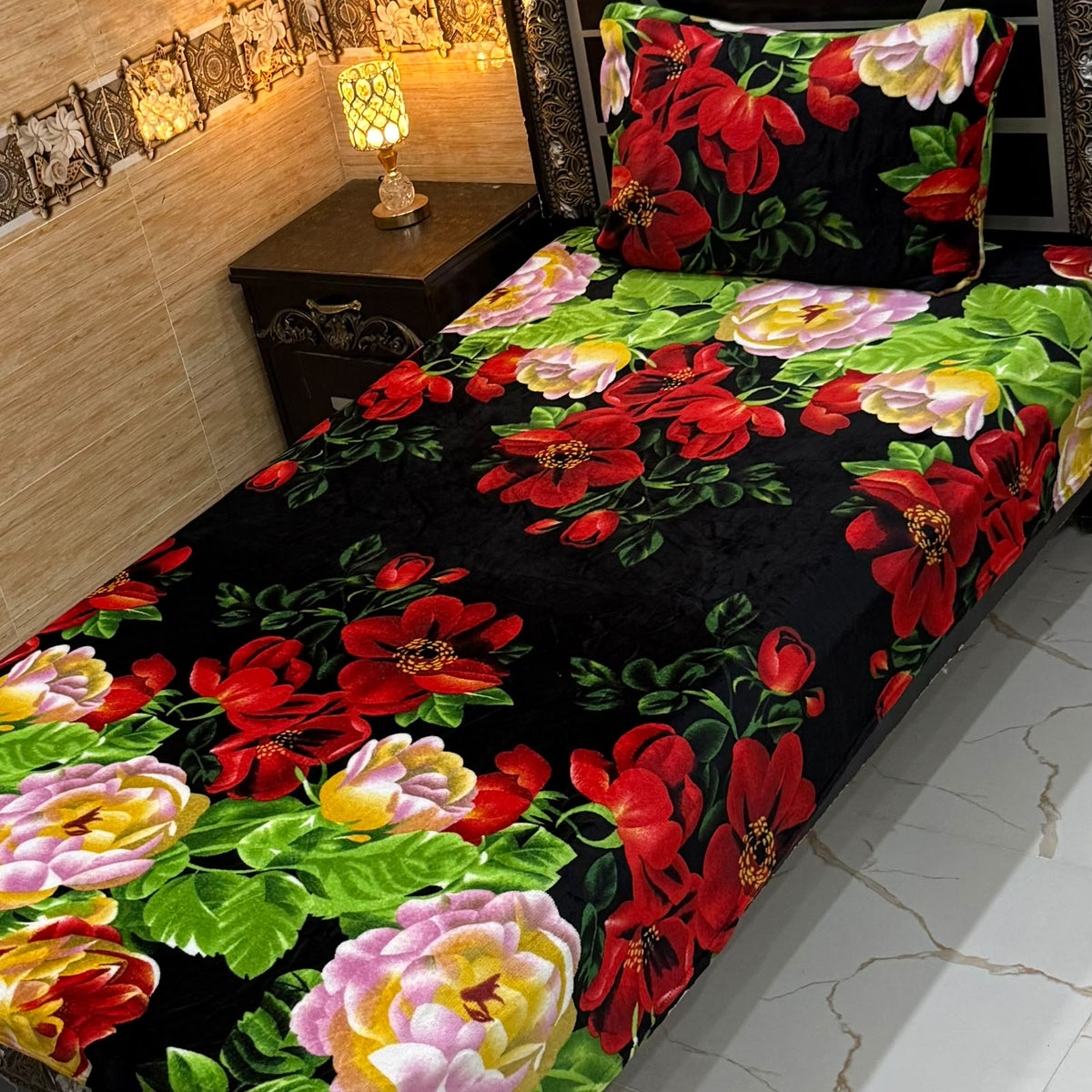 Premium Fleece Bedsheet Pair β Winter Collection