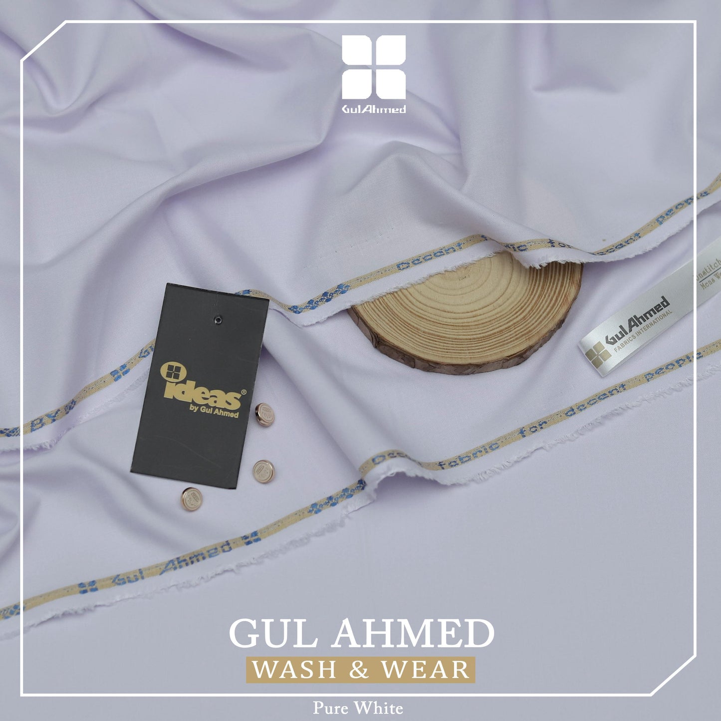 🌿 Men Wash & Wear Summer Suit – Premium Comfort Collection