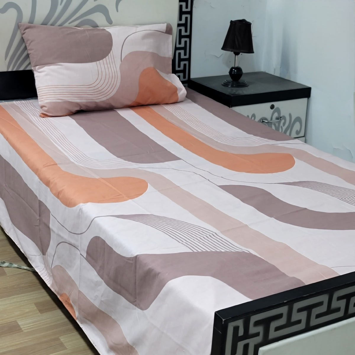 Premium Export Cotton Single Bedsheet
