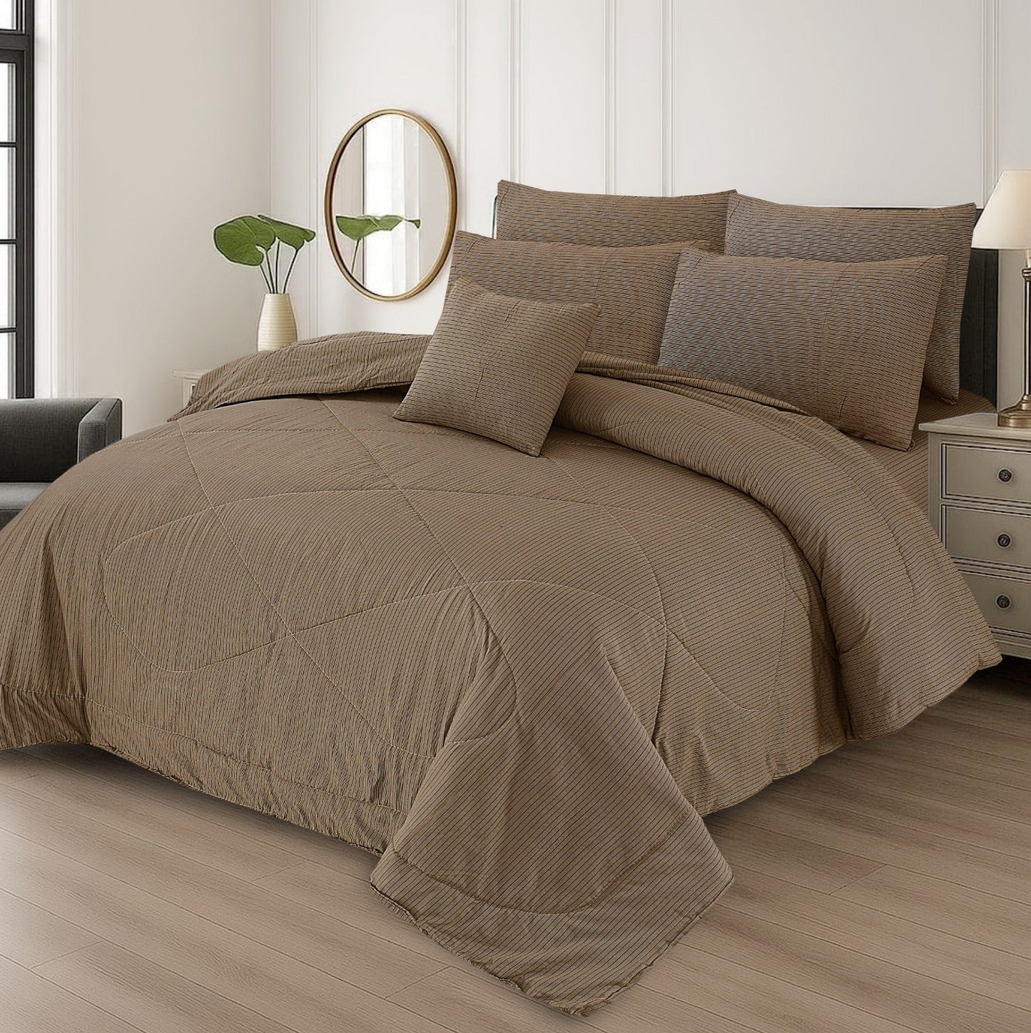 7 pcs Comforter Set Design MZk-351