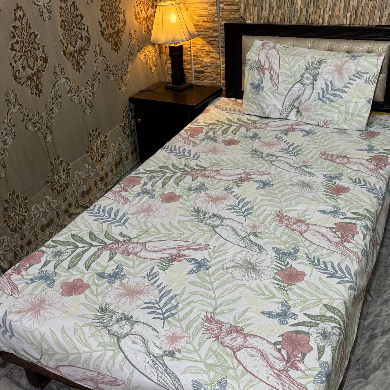 Single Bedsheets export cotton