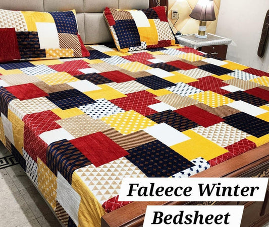 Fleece winter bedsheets