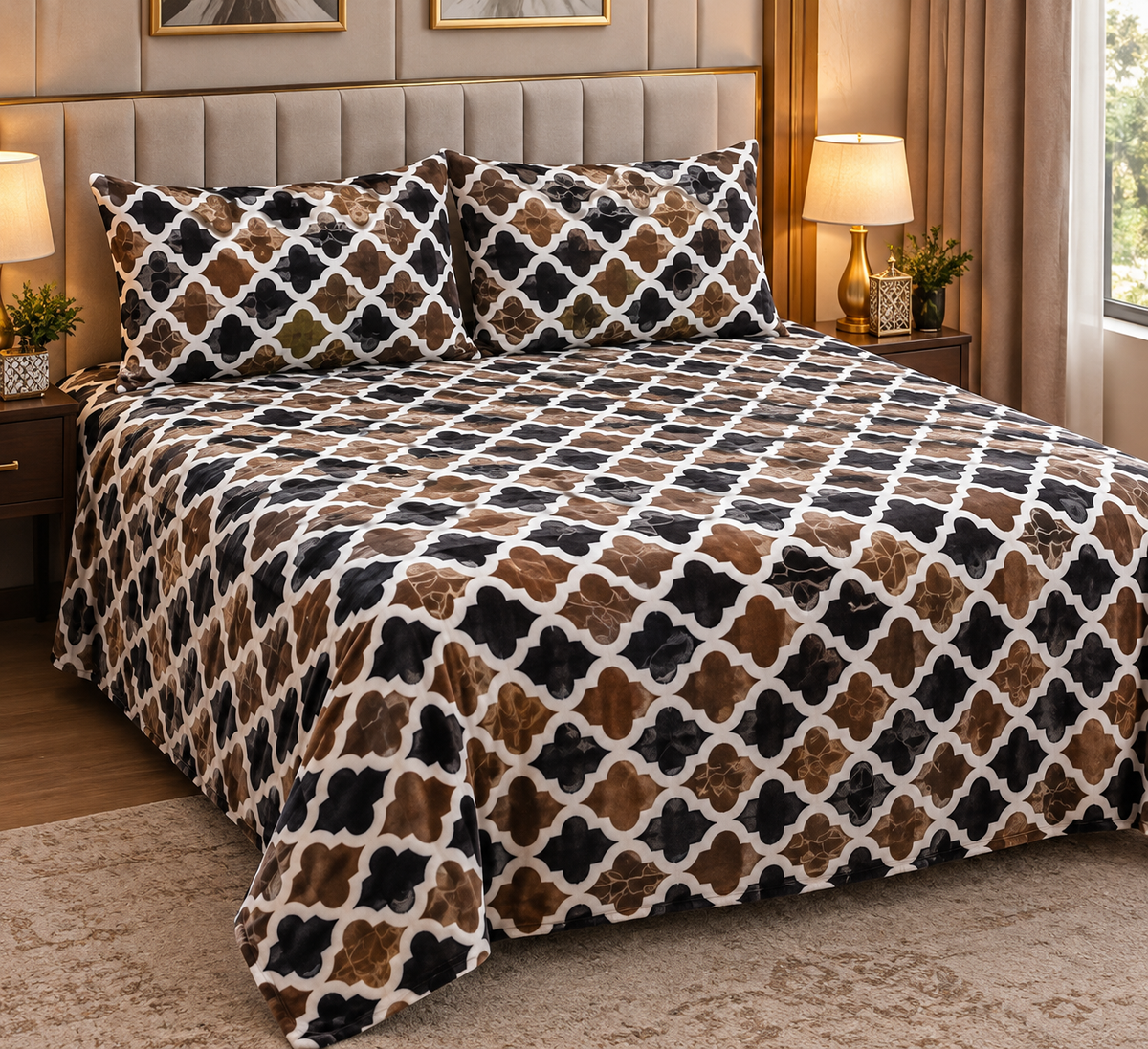 Fleece winter bedsheets