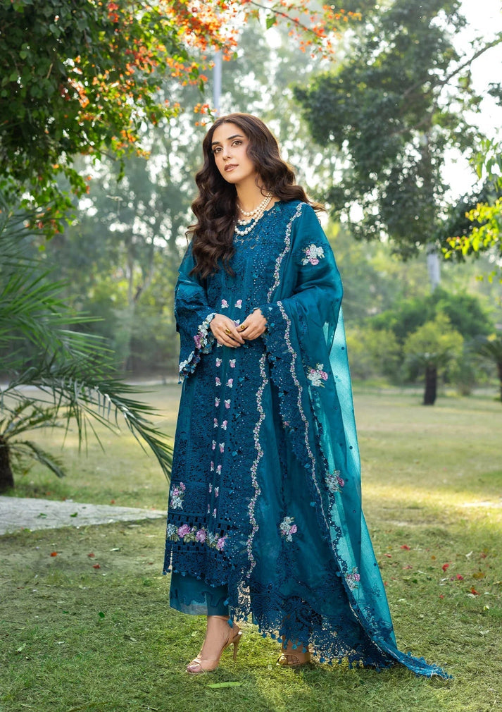 Premium 3-Piece Embroidered Dhanak Collection