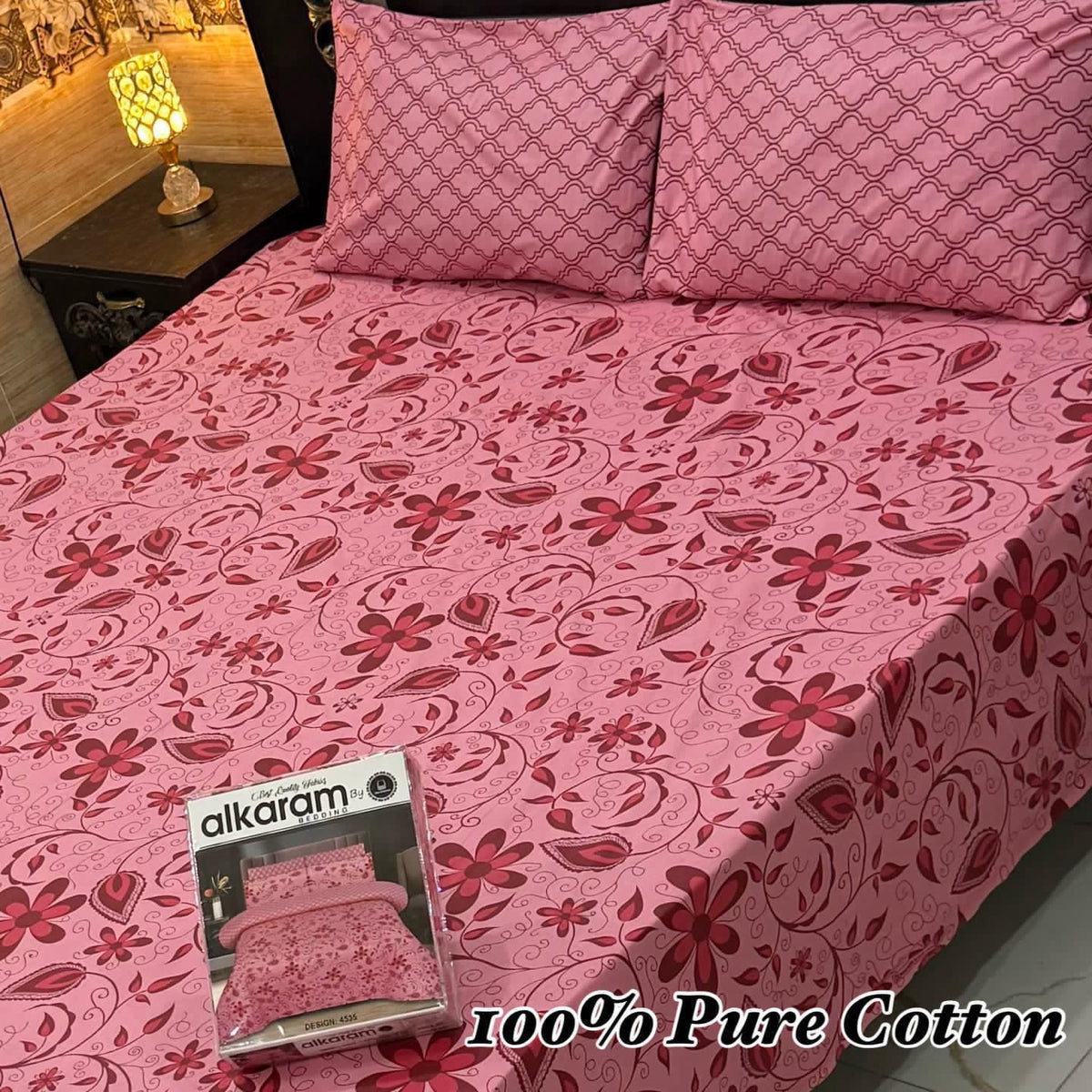 Pure cotton bedsheet