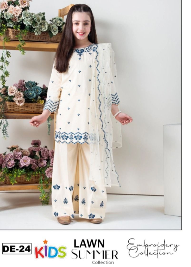 Kids Embroidered summer collection