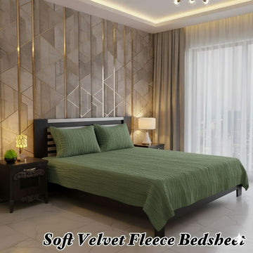 Plain Fleece bedsheets