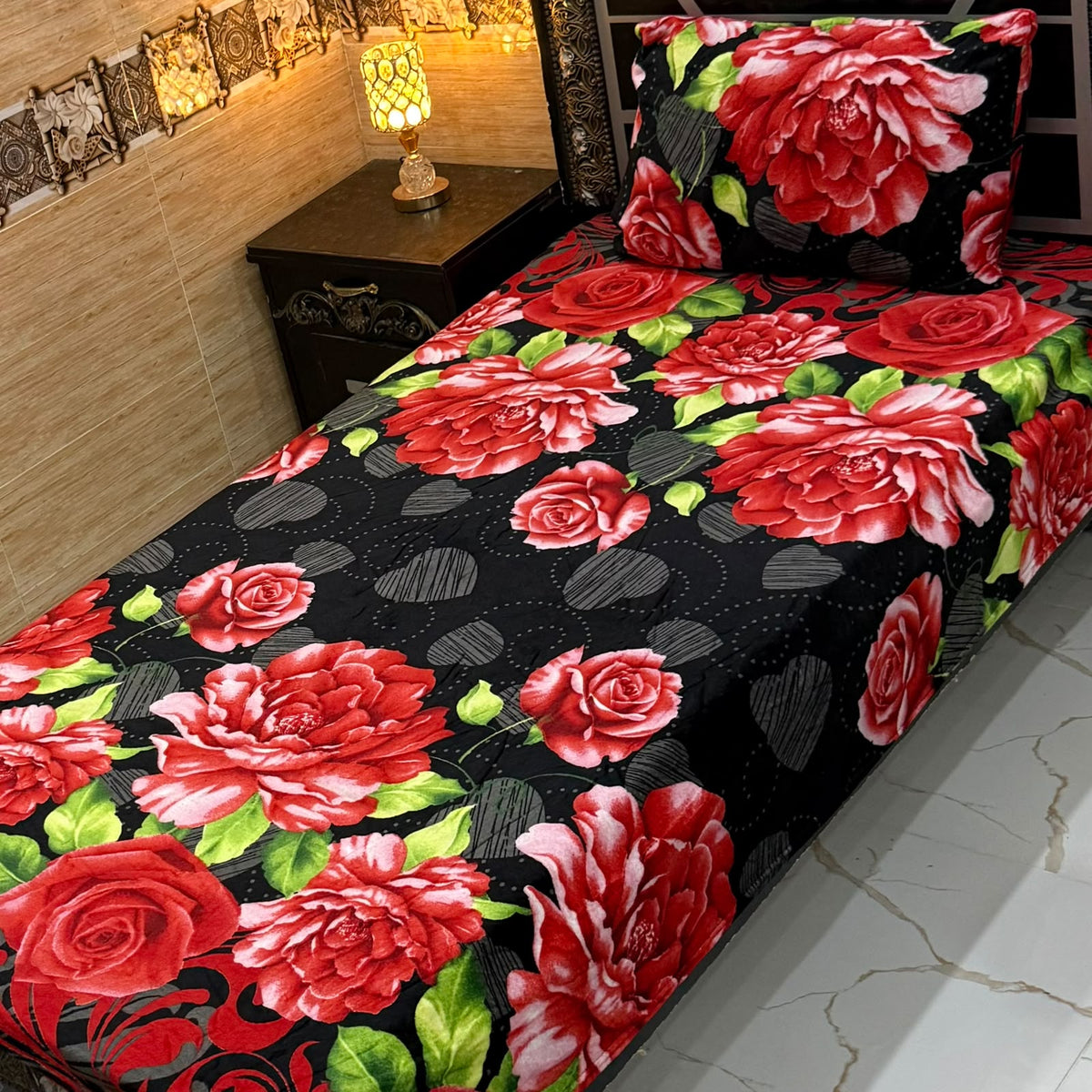 Premium Fleece Bedsheet Pair – Winter Collection