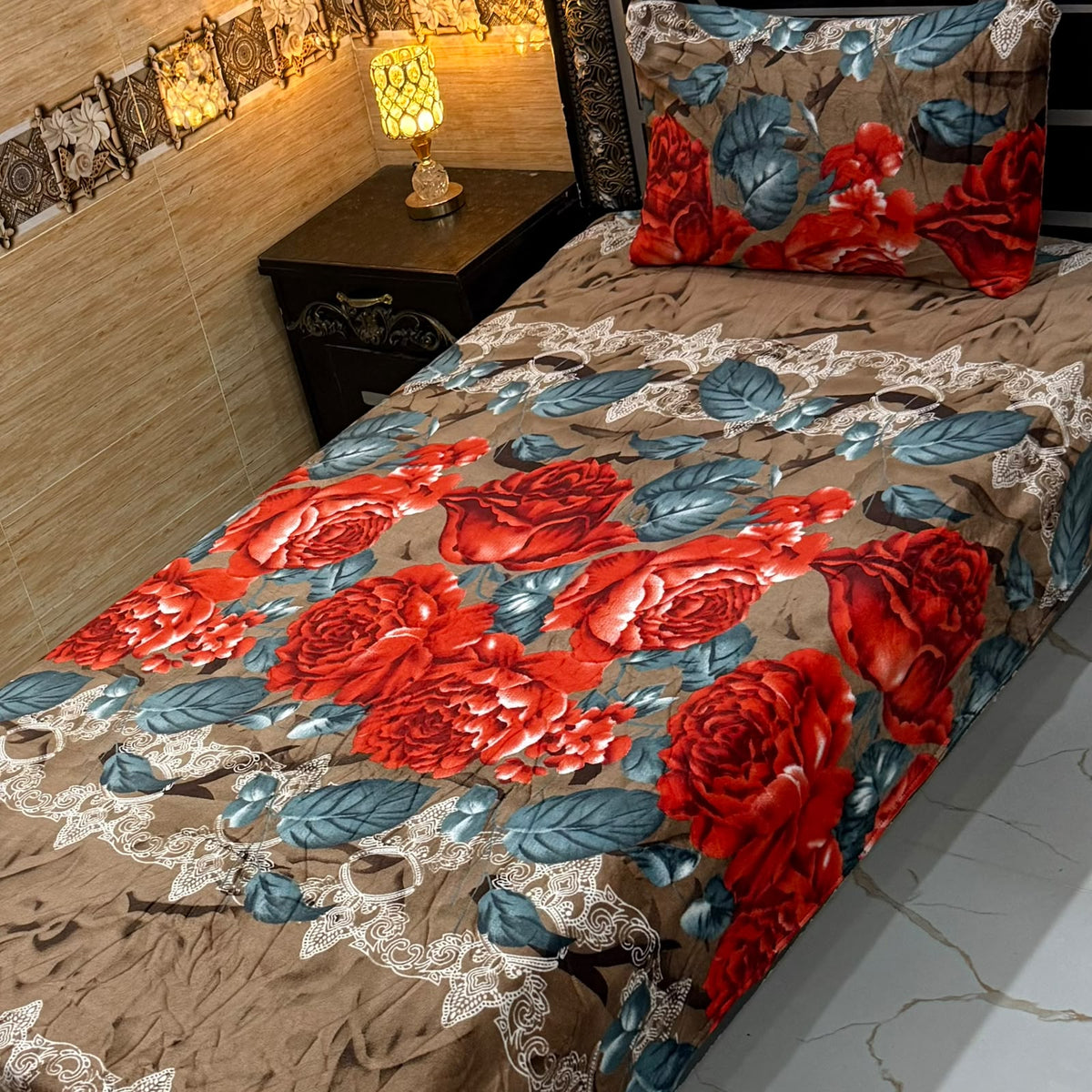 Premium Fleece Bedsheet Pair – Winter Collection