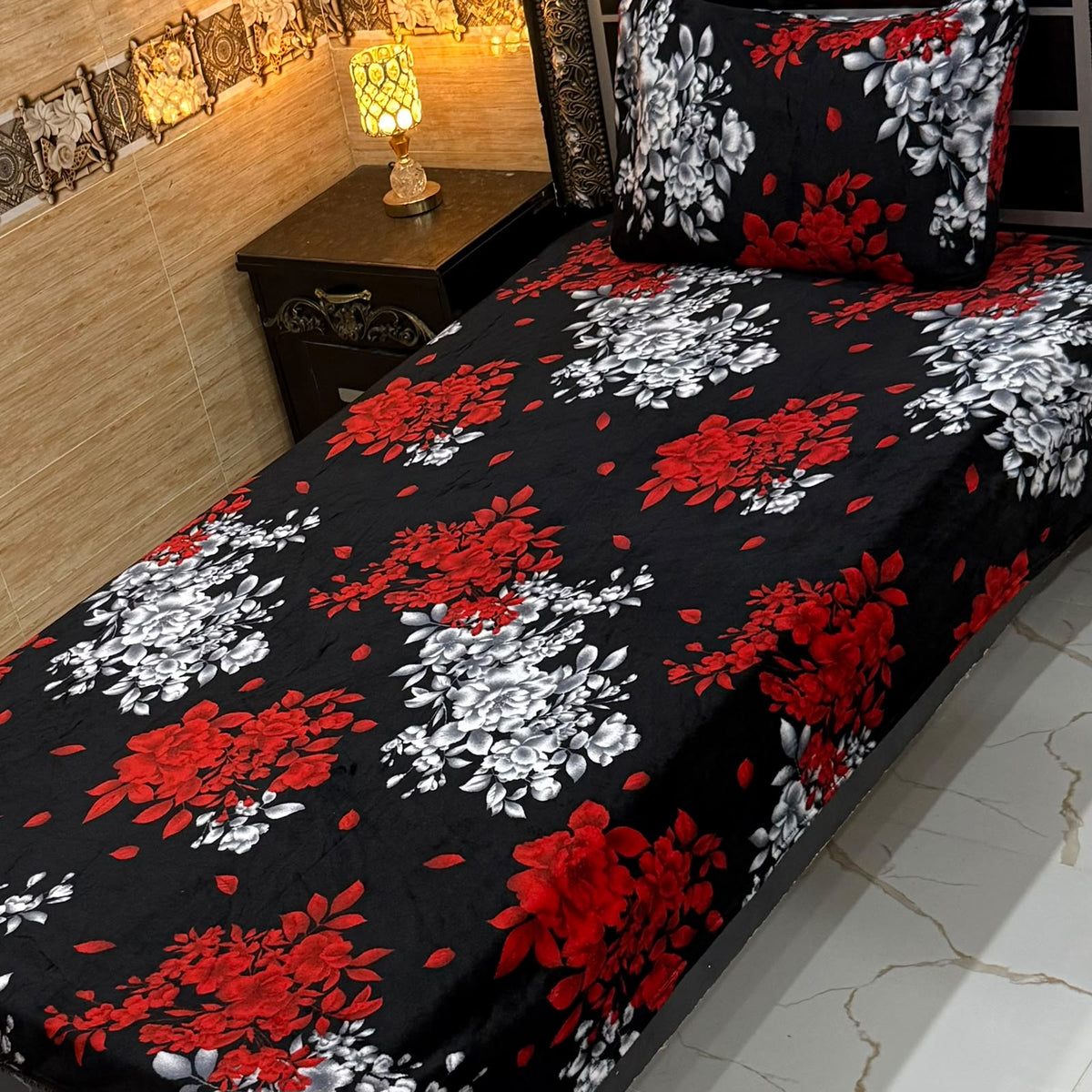 Premium Fleece Bedsheet Pair – Winter Collection