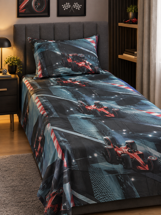 Premium Export Cotton Single Bedsheet