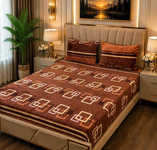 Fleece winter bedsheets