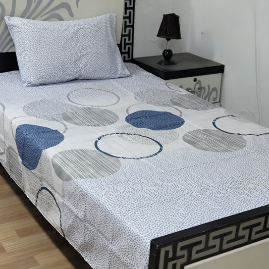 Premium Export Cotton Single Bedsheet