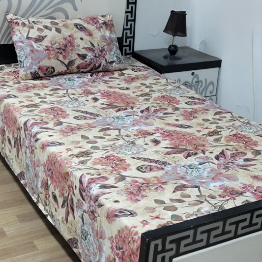 Premium Export Cotton Single Bedsheet