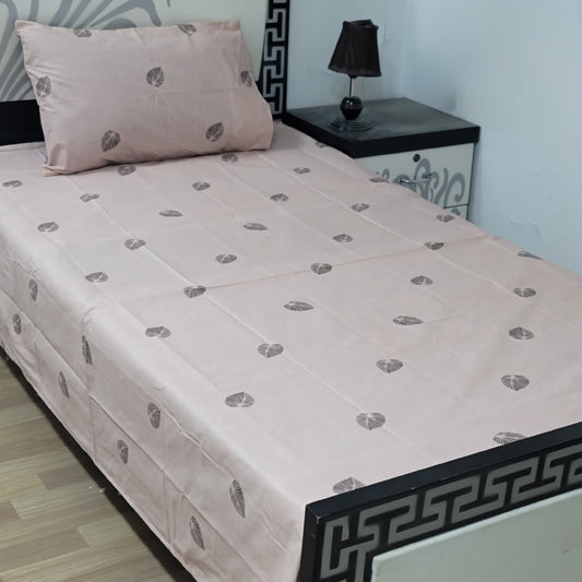 Premium Export Cotton Single Bedsheet