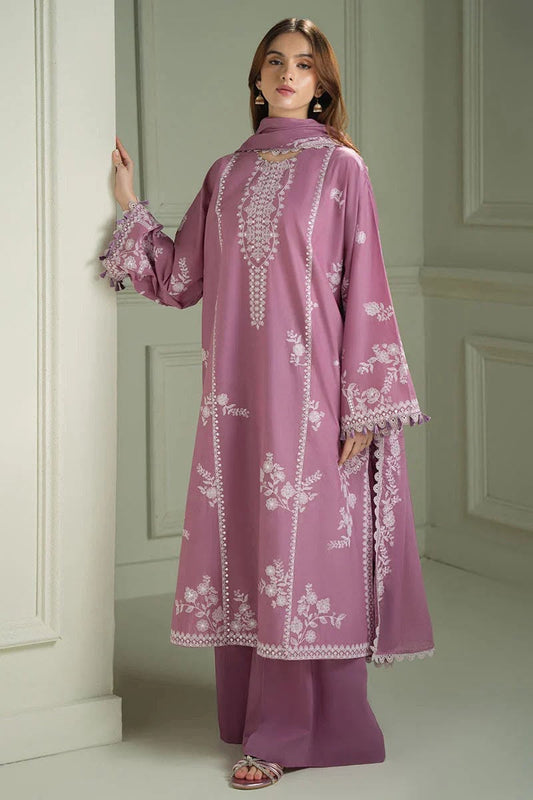 Premium 3-Piece Embroidered Dhanak Collection