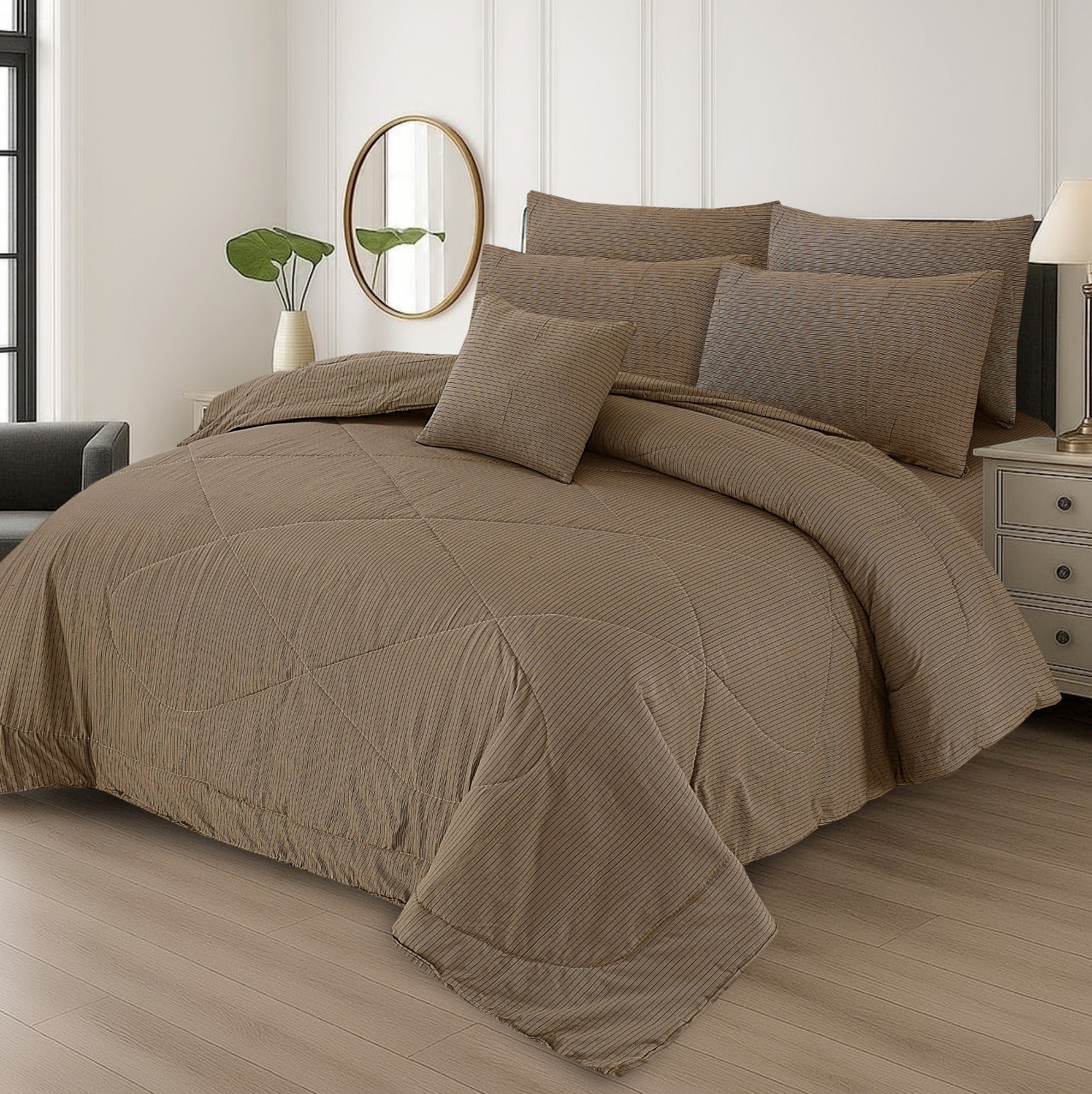 7 pcs Comforter Set Design MZk-351