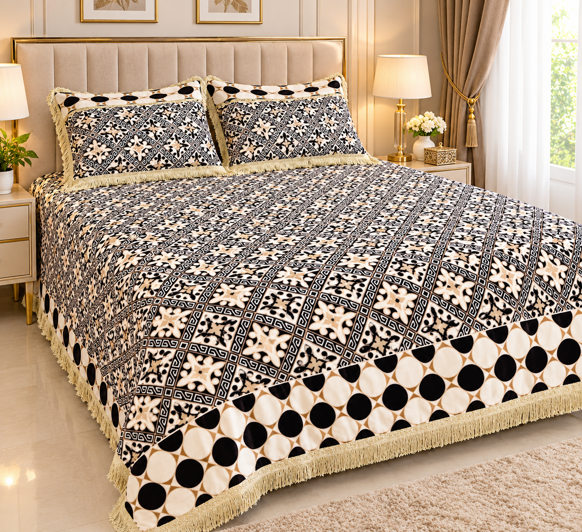 Fleece winter bedsheets