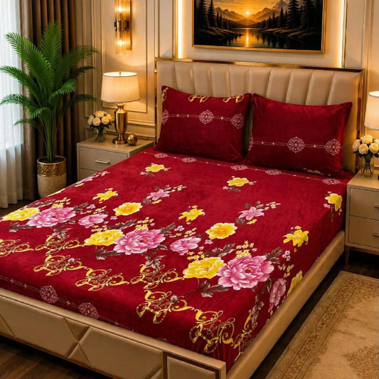 Fleece winter bedsheets