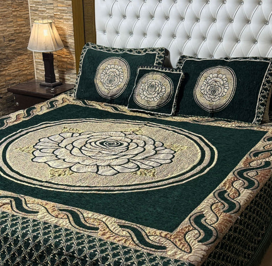 (Bedsheets velvet jacquard