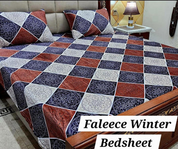 Fleece winter bedsheets