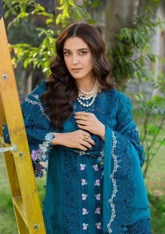 Premium 3-Piece Embroidered Dhanak Collection