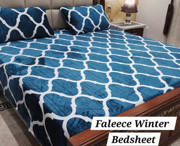 Fleece winter bedsheets
