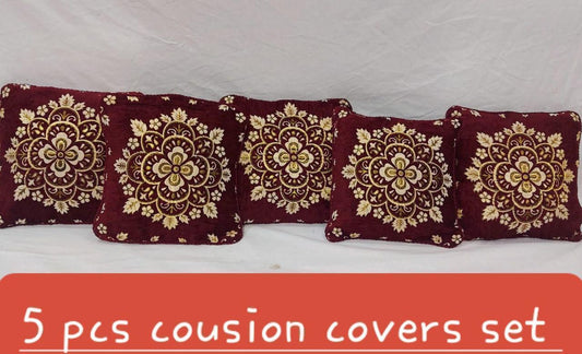 Cussion cover 5 piece
