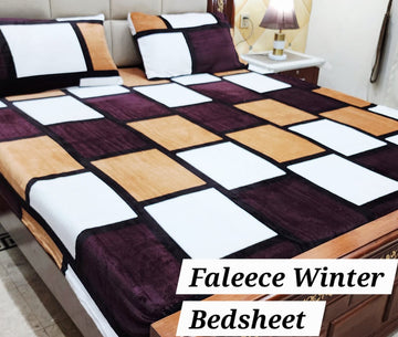 Fleece winter bedsheets