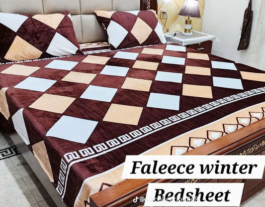 Fleece winter bedsheets